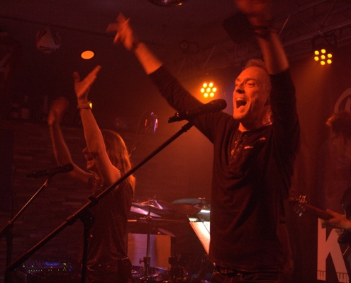 Holger und Marleen Sänger der Pop Rock Soul Coverband Pretty COLD KEYS